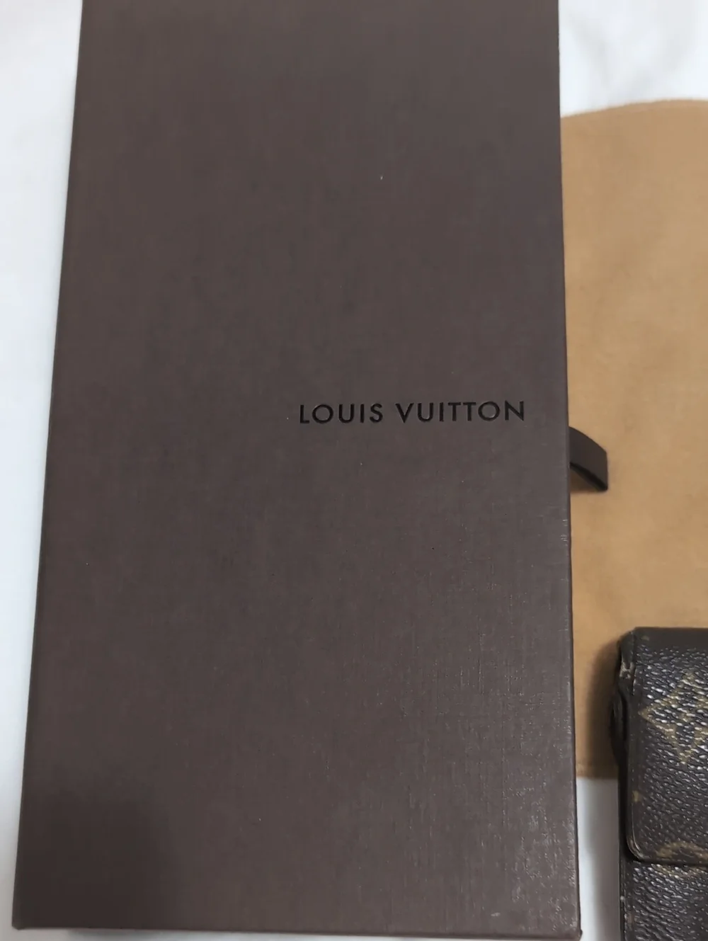 Louis Vuitton Vintage Sarah Portefeuille Long Wallet Dustbag & Box Monogram